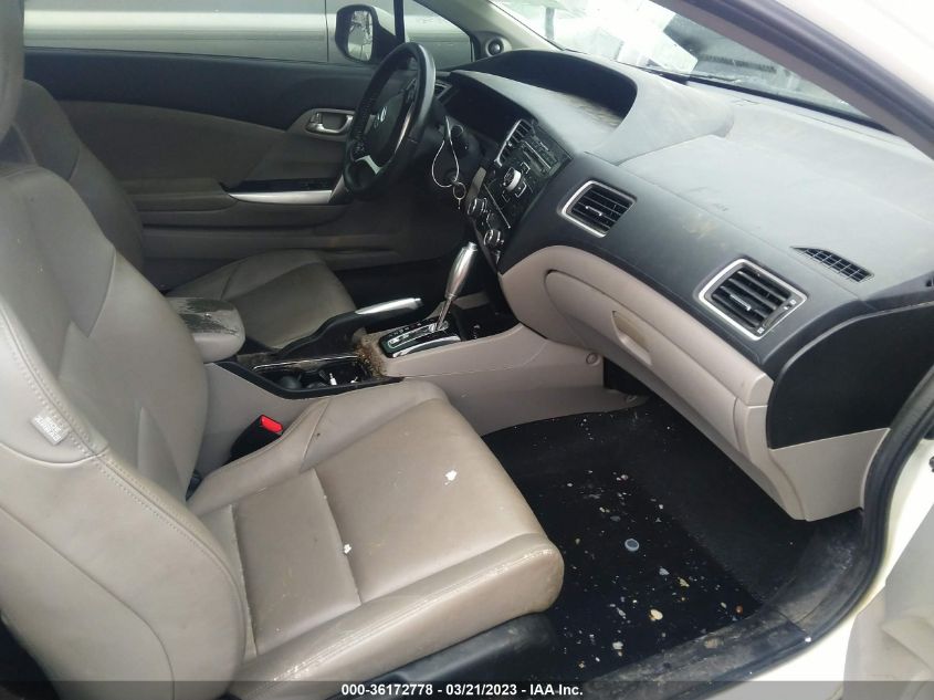 2013 HONDA CIVIC CPE EX-L - 2HGFG3B00DH523977