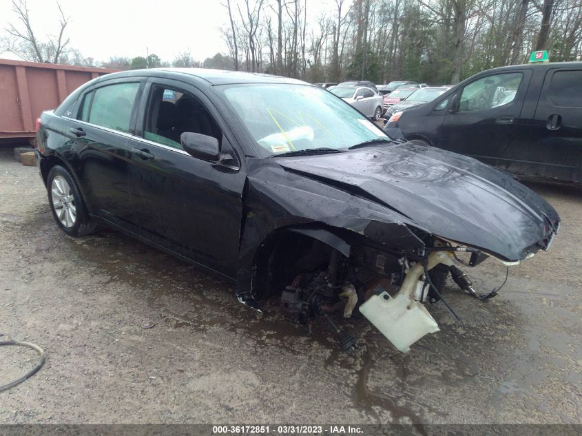 2013 CHRYSLER 200 TOURING - 1C3CCBBG6DN528455