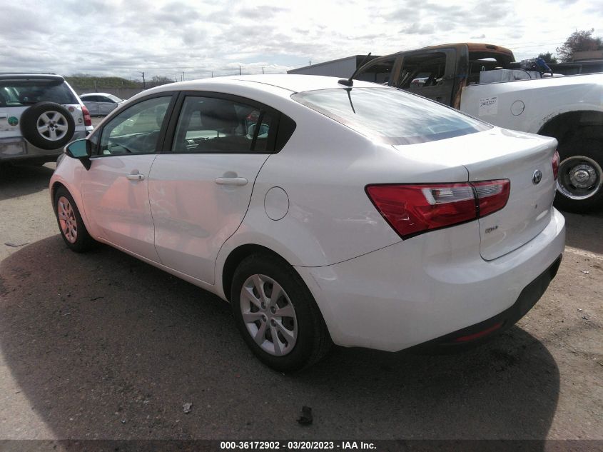 2014 KIA RIO LX - KNADM4A3XE6404768