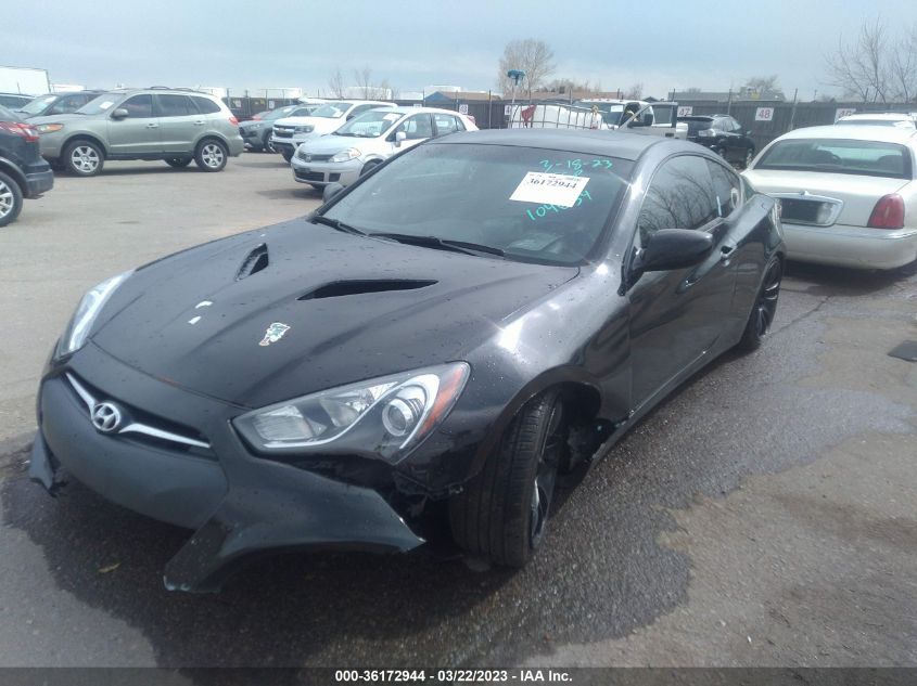 2013 HYUNDAI GENESIS COUPE 2.0T PREMIUM KMHHT6KD7DU104654