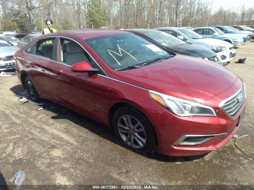 2016 HYUNDAI SONATA 2.4L - 5NPE24AF7GH395138