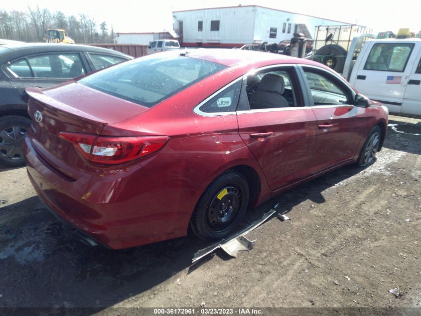 2016 HYUNDAI SONATA 2.4L - 5NPE24AF7GH395138
