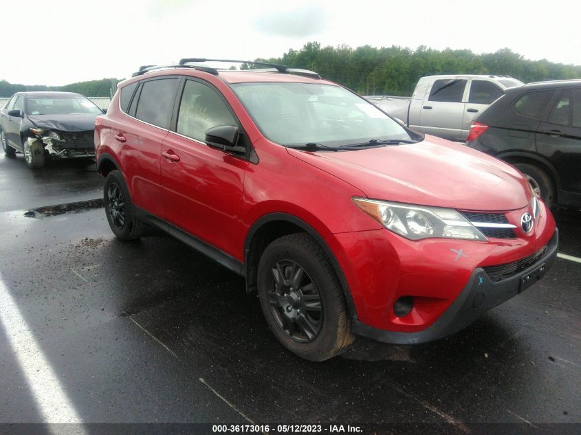 2014 TOYOTA RAV4 LE - JTMBFREV6ED076340