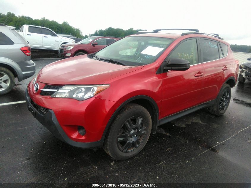 2014 TOYOTA RAV4 LE - JTMBFREV6ED076340