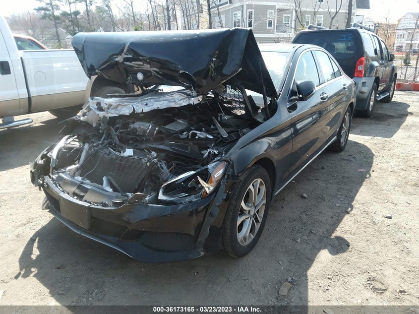 VIN 55SWF4KB9HU202829 2017 MERCEDES-BENZ C-CLASS C 300