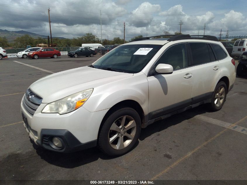 2014 SUBARU OUTBACK 2.5I LIMITED - 4S4BRCLCXE3224478