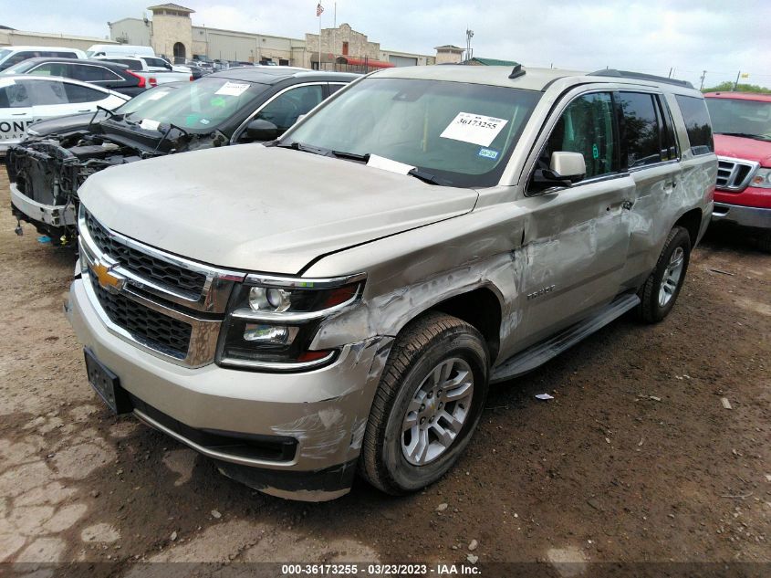 2015 CHEVROLET TAHOE LS - 1GNSCAKCXFR243730