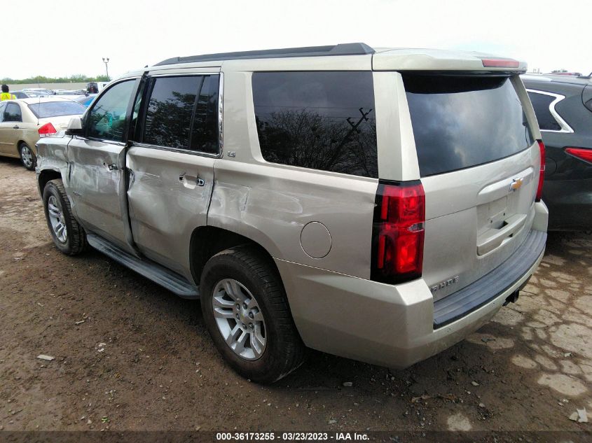 2015 CHEVROLET TAHOE LS - 1GNSCAKCXFR243730