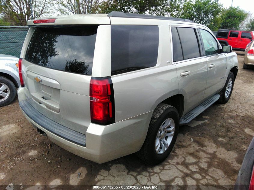 2015 CHEVROLET TAHOE LS - 1GNSCAKCXFR243730
