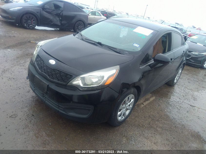 2013 KIA RIO LX - KNADM4A39D6200543