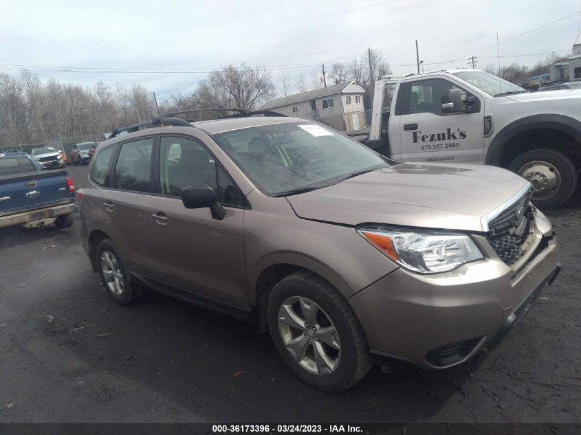 2015 SUBARU FORESTER 2.5I - JF2SJABC7FH585044