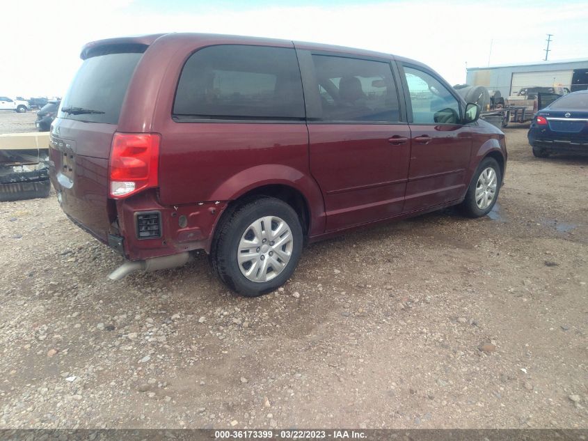 2017 DODGE GRAND CARAVAN SE - 2C4RDGBG0HR850355