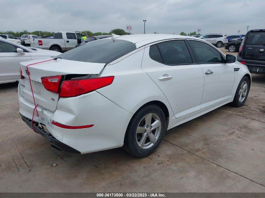 2015 KIA OPTIMA LX - 5XXGM4A71FG512766