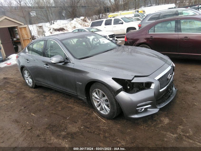 2014 INFINITI Q50 HYBRID PREMIUM - JN1AV7AR9EM701585