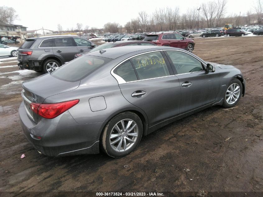 2014 INFINITI Q50 HYBRID PREMIUM - JN1AV7AR9EM701585