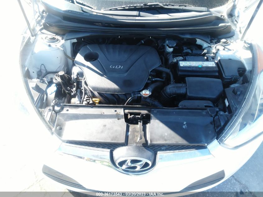 2013 HYUNDAI VELOSTER W/BLACK INT - KMHTC6ADXDU162382
