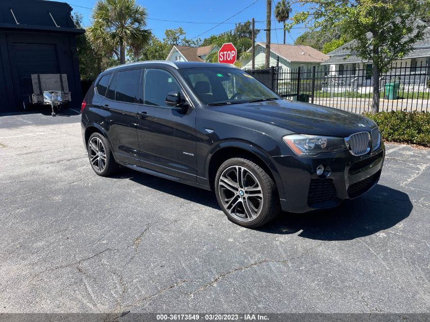 2015 BMW X3 XDRIVE28I - 5UXWX9C54F0D59590