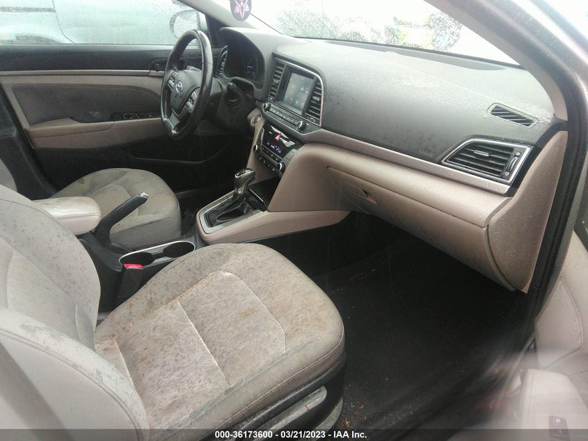 VIN 5NPD84LF9HH086859 2017 HYUNDAI ELANTRA SE