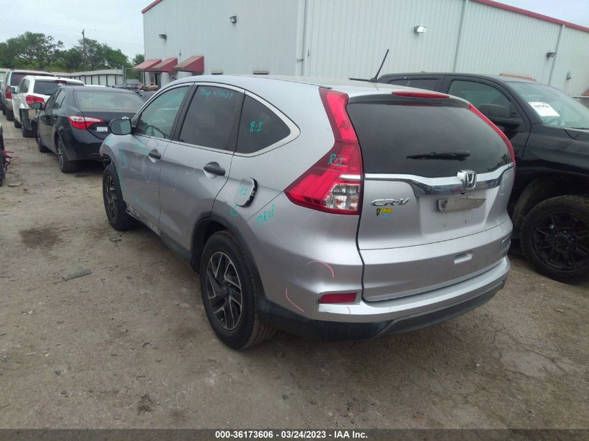 2016 HONDA CR-V SE - 2HKRM3H47GH562852