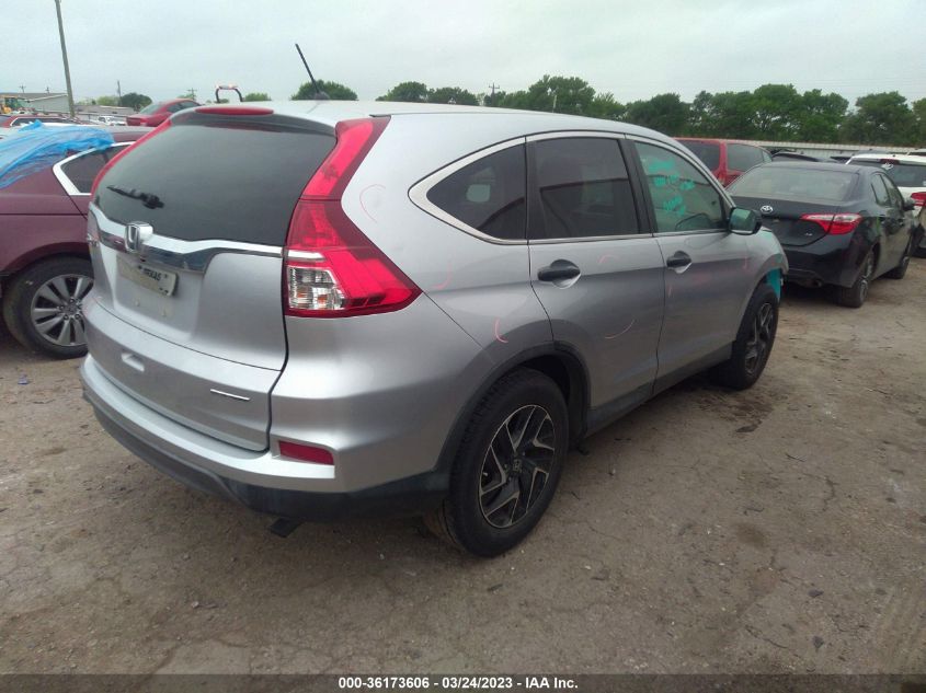 2016 HONDA CR-V SE - 2HKRM3H47GH562852