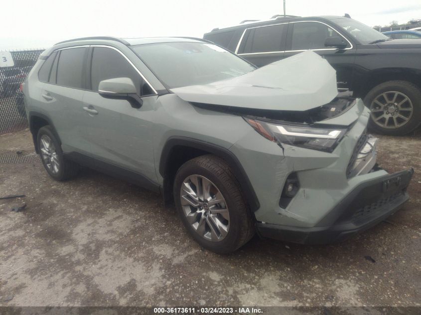 2022 TOYOTA RAV4 XLE PREMIUM - 2T3C1RFV6NW227200