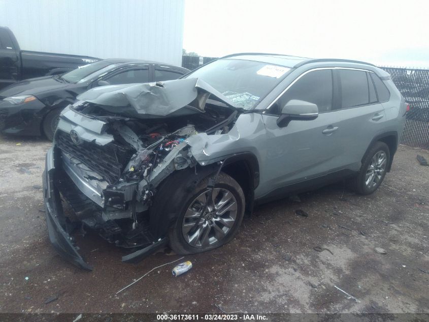 2022 TOYOTA RAV4 XLE PREMIUM - 2T3C1RFV6NW227200