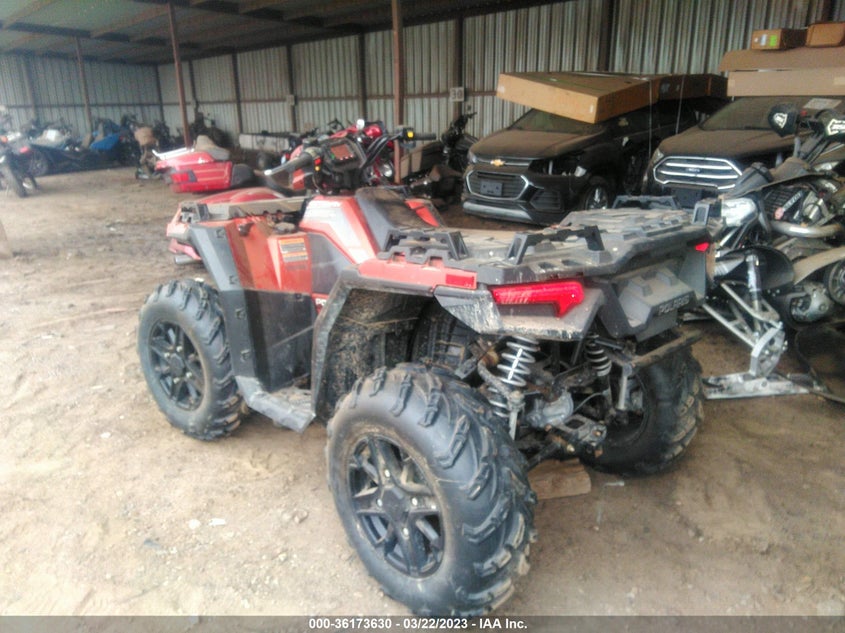 VIN 4XASXE85XLB322825 2020 POLARIS SPORTSMAN 850 PREMIUM