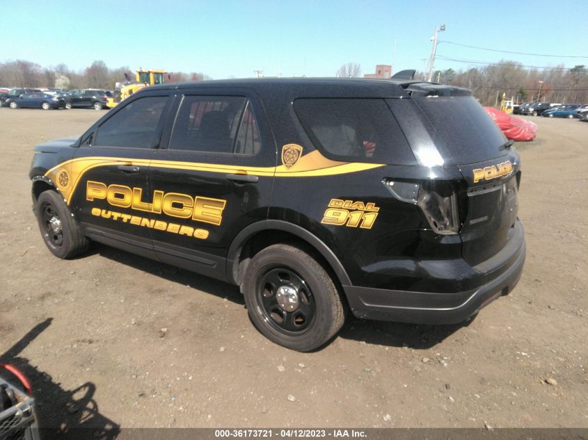 2018 FORD POLICE INTERCEPTOR 1FM5K8AR4JGB59815