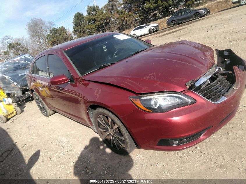 2013 CHRYSLER 200 TOURING - 1C3CCBBG8DN716474