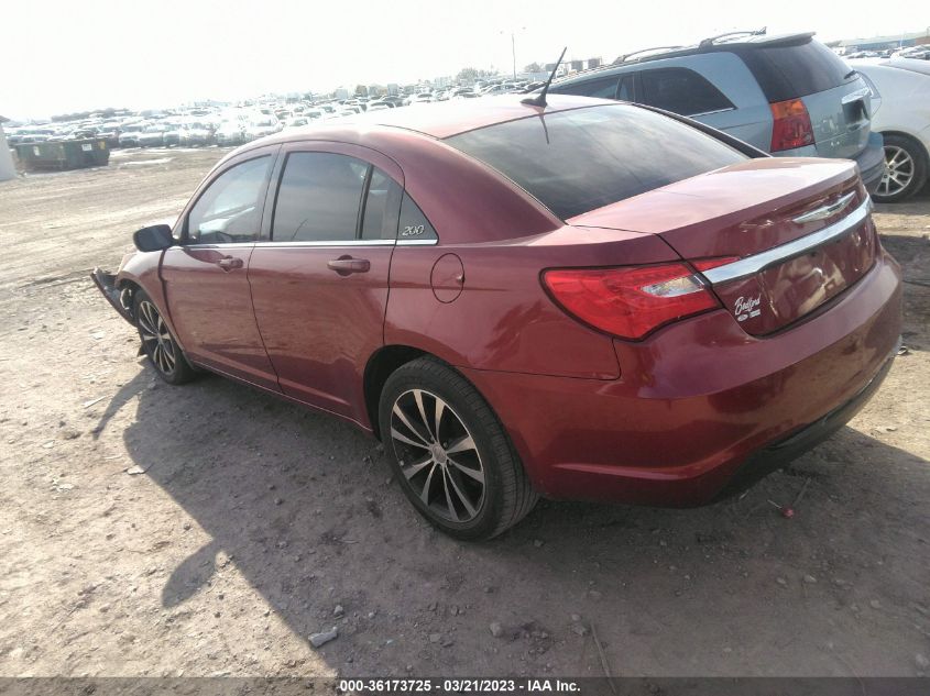 2013 CHRYSLER 200 TOURING - 1C3CCBBG8DN716474