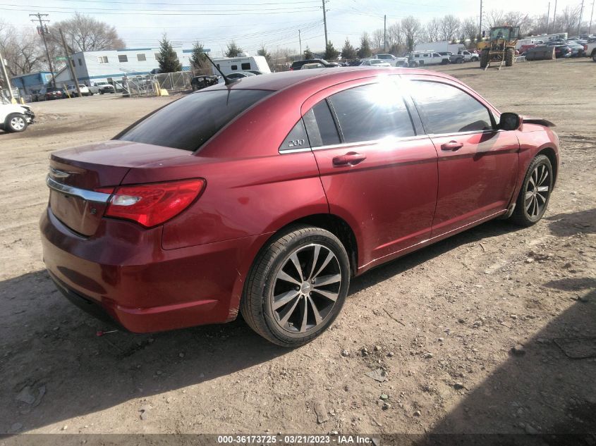 2013 CHRYSLER 200 TOURING - 1C3CCBBG8DN716474