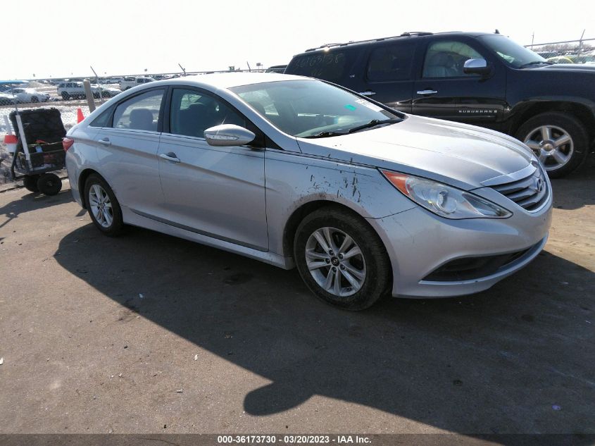 2014 HYUNDAI SONATA GLS - 5NPEB4AC5EH919440