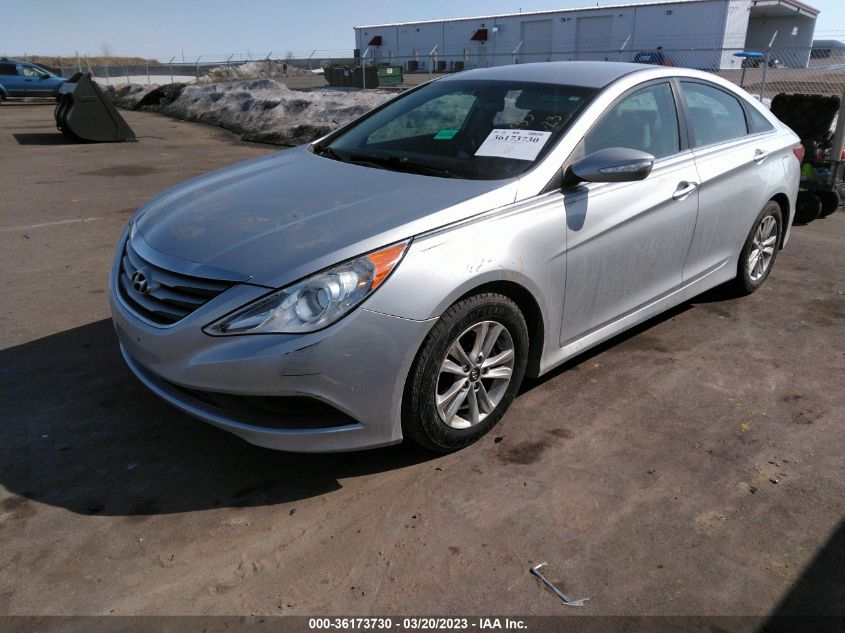 2014 HYUNDAI SONATA GLS - 5NPEB4AC5EH919440