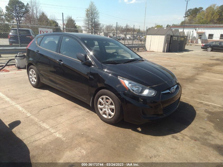 2013 HYUNDAI ACCENT GS - KMHCT5AE1DU073206