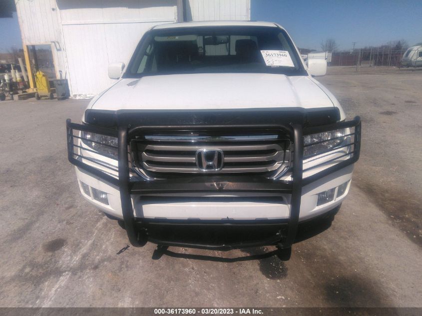 2014 HONDA RIDGELINE RTL - 5FPYK1F54EB014585