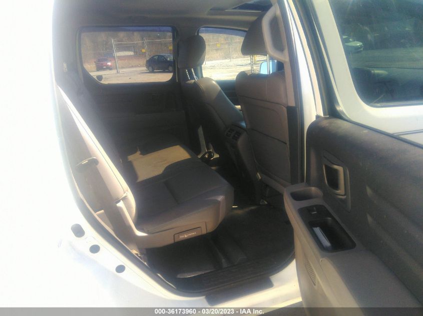2014 HONDA RIDGELINE RTL - 5FPYK1F54EB014585