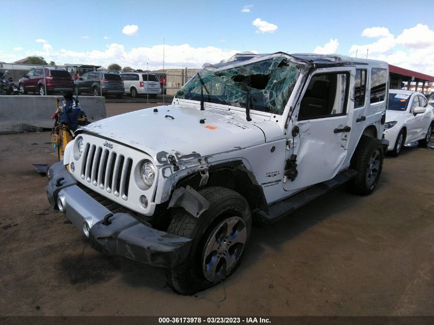 2018 JEEP WRANGLER JK UNLIMITED SAHARA 1C4BJWEG5JL918812
