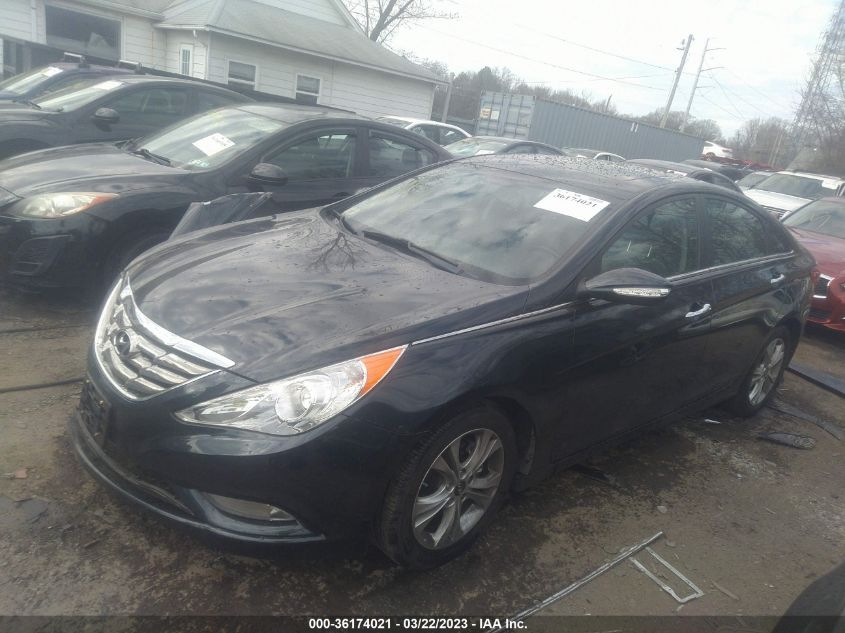 2013 HYUNDAI SONATA LIMITED PZEV - 5NPEC4AC5DH587446