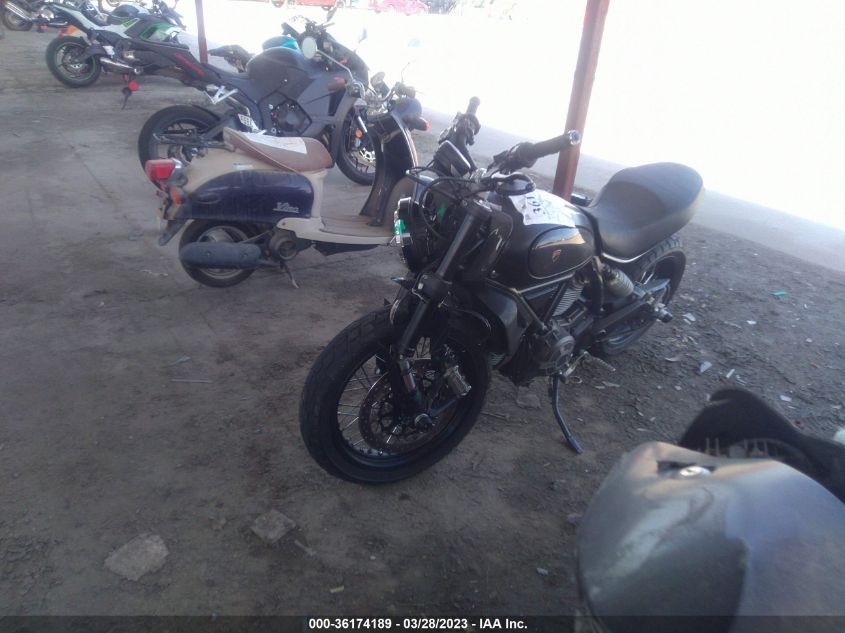 2016 DUCATI SCRAMBLER 800 ML015ANM7GT008483
