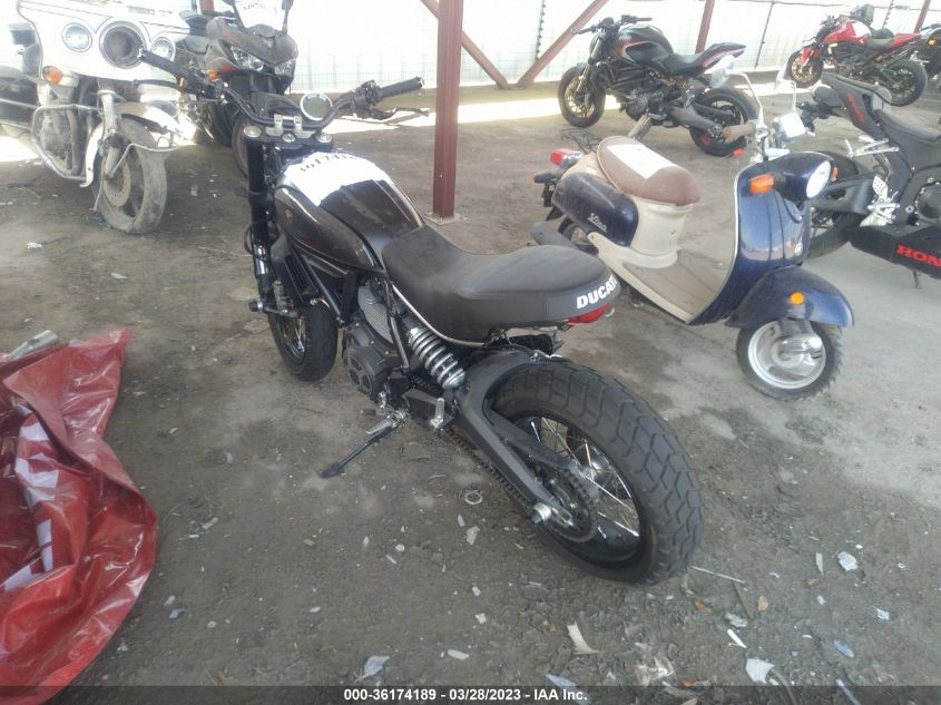 2016 DUCATI SCRAMBLER 800 ML015ANM7GT008483