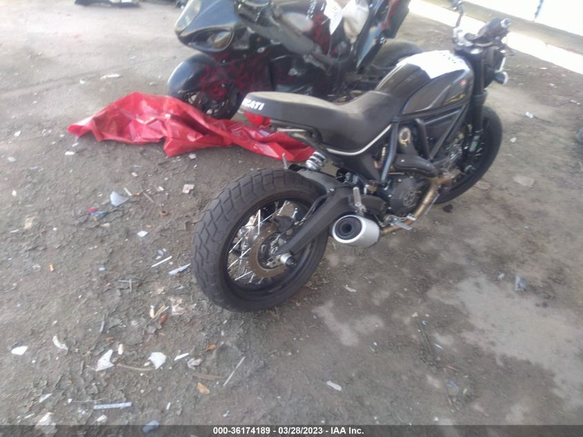2016 DUCATI SCRAMBLER 800 ML015ANM7GT008483
