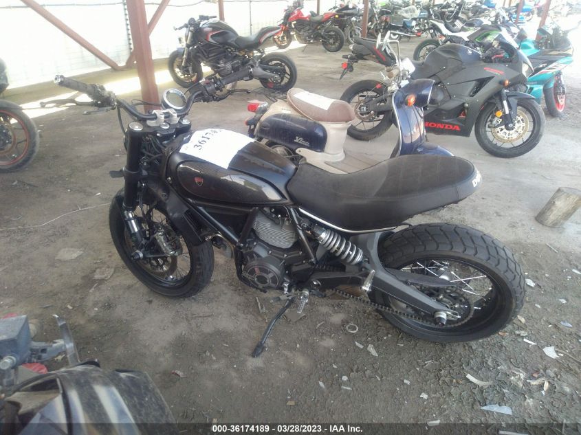 2016 DUCATI SCRAMBLER 800 ML015ANM7GT008483