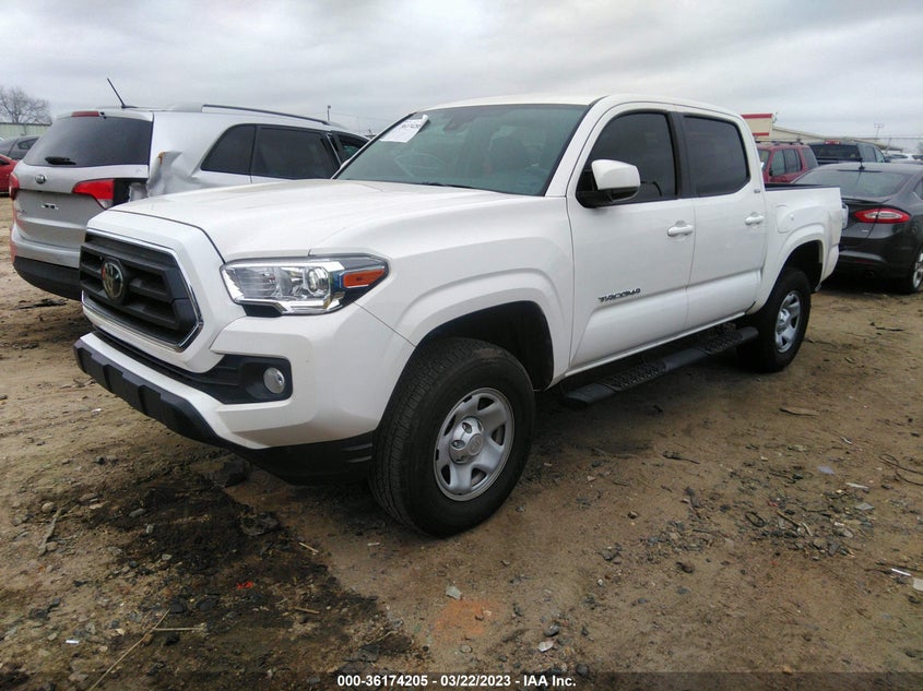 VIN 3TYAX5GN7NT042821 2022 TOYOTA TACOMA 2WD SR/SR5
