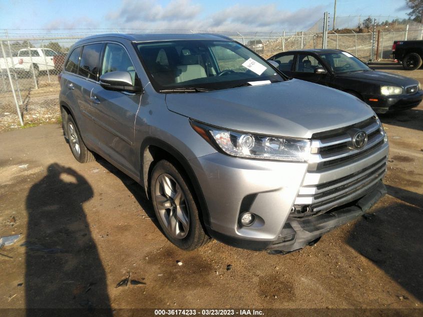 2019 TOYOTA HIGHLANDER LIMITED - 5TDYZRFH5KS304645