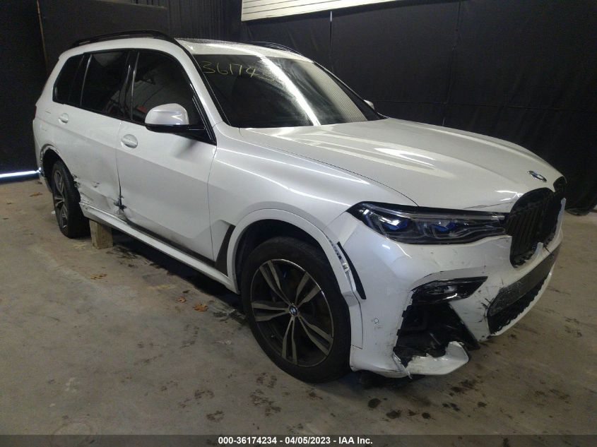 2022 BMW X7 M50I - 5UXCX6C06N9J55872