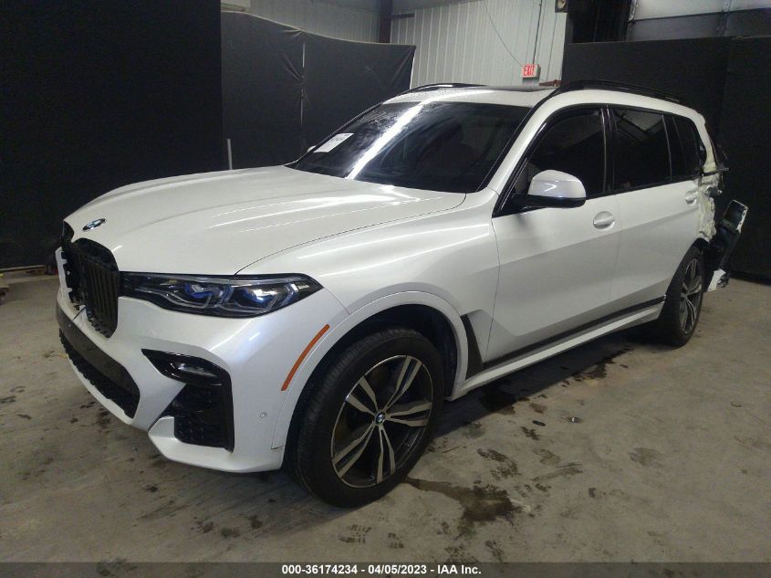 2022 BMW X7 M50I - 5UXCX6C06N9J55872
