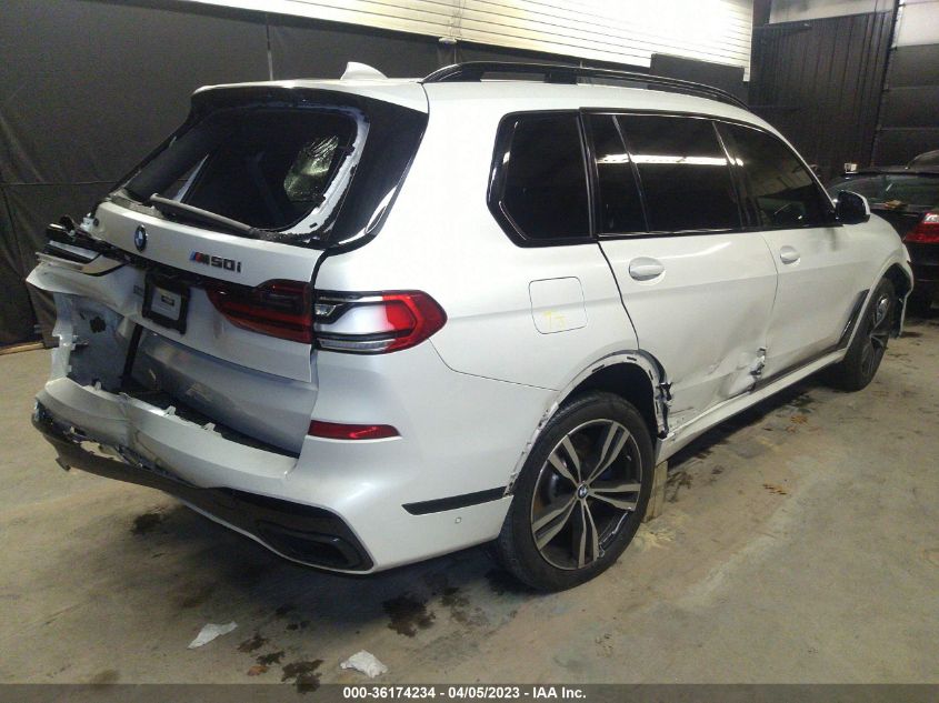 2022 BMW X7 M50I - 5UXCX6C06N9J55872