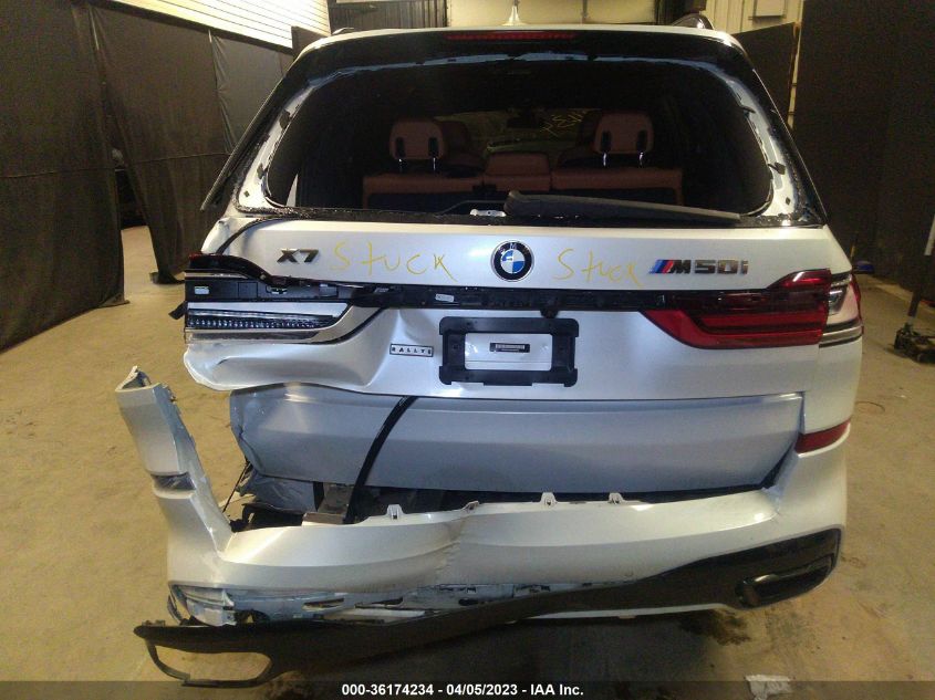 2022 BMW X7 M50I - 5UXCX6C06N9J55872