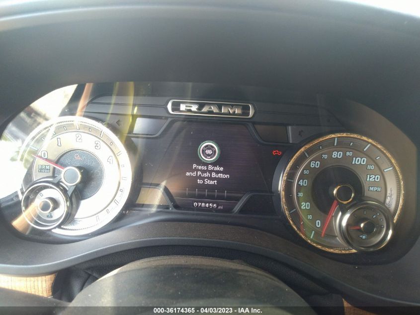 2020 RAM 1500 LONGHORN - 1C6SRFKT5LN360601