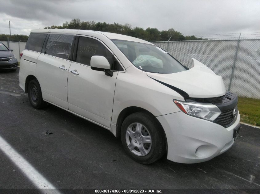2016 NISSAN QUEST S - JN8AE2KP4G9157536